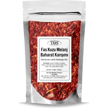 TOS The Organic Spices Fas Kuzu Melanj Baharat Karışımı 250 gr Moroccan Lamb Mélange Spice Blend - Premium Quality