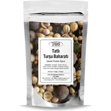 TOS The Organic Spices Tatlı Turşu Baharatı 500 gr Sweet Pickle Spice Blend - Premium Quality | Baharat Karışımı