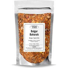 TOS The Organic Spices Bulgur Baharatı 250 gr Bulgur Spice Blend - Premium Quality | Baharat Karışımı