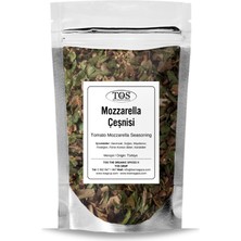 TOS The Organic Spices Domates Mozzarella Çeşnisi 500 gr Tomato Mozzarella Seasoning - Premium Quality | Baharat Karışımı