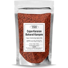 TOS The Organic Spices Cajun Kararan Baharat Karışımı 500 gr Cajun Blackening Spice Blend - Premium Quality