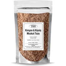 TOS The Organic Spices Kimyon, Kişniş ve Muskat Tozu 250 gr Cumin, Coriander, And Nutmeg Powder - Premium Quality