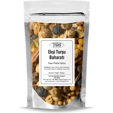 TOS The Organic Spices Ekşi Turşu Baharatı 100 gr Sour Pickle Spice Blend - Premium Quality | Baharat Karışımı