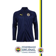 Fenerbahçe Orijinal Lisanslı 23-24 Tam Fermuar Antrenman Sweat + Kalem Set Özel Ahşap Kutulu