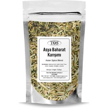 TOS The Organic Spices Asya Baharat Karışımı 500 gr Asian Spice Blend - Premium Quality | Baharat Karışımı