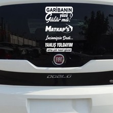 Arka Cam Sticker Seti Model 10 - Oto Sticker - Araç Sticker - Araba Sticker