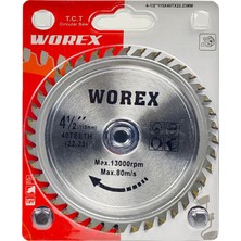 Worex Sunta Testeresi 115/40T x 22,23 mm