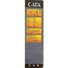 Cata 4 Watt LED Flamalı Rustik Mum-Amber Işık