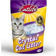 Catlife Crystal Cat Litter Kristal Kedi Kumu 1,4kg 3 Adet Silika Kedi Kumu