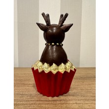 İki Cadı Tasarım Cupcake Geyik Polyester Obje