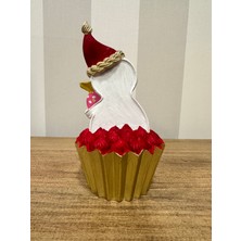 İki Cadı Tasarım Cupcake Kurabiye Adam Polyester Obje