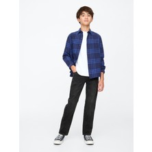 Gap Erkek Çocuk Siyah Original Straight Pull-On Jean Pantolon