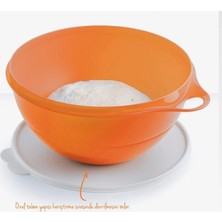 Tupperware Miksim 1,4 Lt Turuncu Karıştırma ve Saklama Kabı