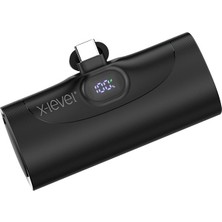 X-Level X-Powergo Usb-C 5.000 Mah Hızlı Şarj LED Ekranlı Siyah Powerbank