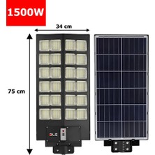 DLS ST1500 1500 Solar Dls Güneş Enerjili  Bahçe Çevre  Lambası