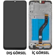 Teknonet Samsung Galaxy A20S Uyumlu Hk Lcd+Dokunmatik+Çıtalı (Siyah) NT-108163