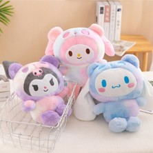 NB Market Pembe Renk Kuromi 25 cm  Kedi Peluş Oyuncak Kawaii Sanrio Hello Kitty Peluş Kuromi