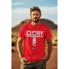 Biy Store Stephen Curry Golden State Forma Basketbol Tisort Kadın Erkek T-Shirt Siyah Basic Tişört