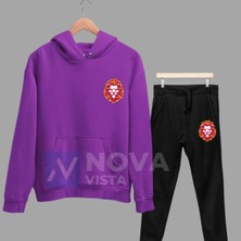 Biy Store Fernando Muslera Futbol 1 Numara Forma Baskılı Unisex Kapüşonlu Spor Sweatshirt Eşofman Takımı