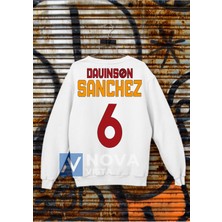 Biy Store Davinson Sanchez 6 Numara  Futbol Forma Baskılı Unisex Bisiklet Yaka Spor Sweatshirt