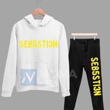 Biy Store Sebastian Szymanski Sırt Yazı Forma Baskılı Unisex Kapüşonlu Kışlık Sweatshirt Eşofman Takımı