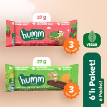 Organik Vegan Yulaf Bar Atıştırmalık Paketi - 6 Adet (2 Çeşit)