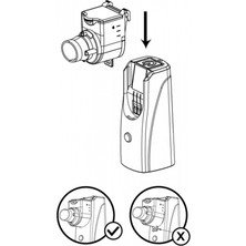 WELLION  Taşınabilir Mini Mesh Nebulizatör S600