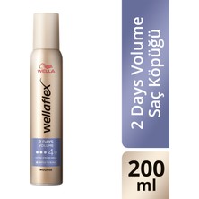 Wella Wellaflex 2Nd Day Volume Mousse Extra Strong Hold - 200 Ml