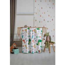 Mircotton Polar Baskılı Bebek Battaniyesi 85X110 cm Dino