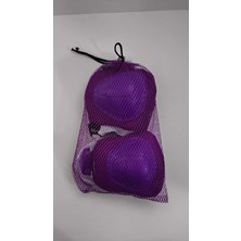 Trust Store Çocuk Koruyucu Set Dizlik Dirseklik Bileklik 6 Parça Paten Scooter Bisiklet Kaykay Koruyucu Mor Renk