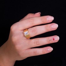 Adil İdil Kuyumculuk Plakalı Baget Yüzük