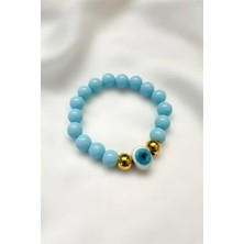 Petek Aksesuar Alaçatı Cam Nazar Bileklik