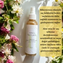 April Natural Besleyici Kolay Tarama Saç Spreyi - Biberiye Suyu ve Aloe Vera İçerikli - Çocuk ve Yetişkinler İçin