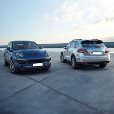 Silbak Porsche Cayenne 2011-2014 Ön Cam Arka Cam Silecek Seti 95862893900