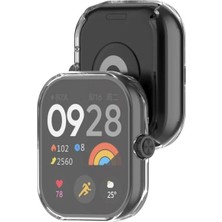 Mimtec Xiaomi Redmi Watch 4 Uyumlu Kasa ve Ekran Koruyucu 360 Tam Koruma Kılıf Kapak