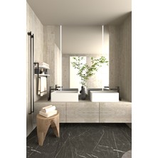 Aju 2 Katlı Havluluk ve Kitaplık Aksesuar Rafı Çok Amaçlı - Duvara Kolay Monte Edilir, Ev, Banyo, Mutfak Düzenleyici