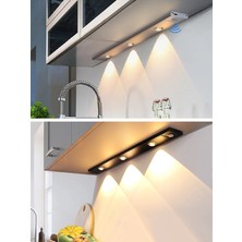 Hero Led HL-5517 40 cm 4W Hareket Sensörlü Şarjlı Taşınabilir LED Cabinet Tezgah Üstü