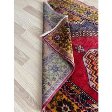 DesignEv 113X210 cm Canlı Renkli Anadolu Kilimi  Ev  El Dokuma Kilim