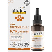 Beeo Propolis D3+K2 Damla