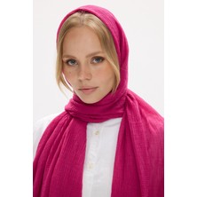 Fenza Scarf Freya Müslin Püsküllü Bürümcük Pamuklu Şal