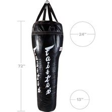 Fairtex HB12 Dar Açılı Kum Torbası Siyah 50*137 cm