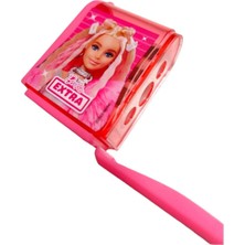 YLDZ Lisanslı Barbie 3 Bıçak Kalemtraş