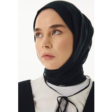 Fenza Scarf Valery Dama Desen Bej Yün Ipek Şal