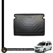 Gold Renault Kangoo Multix 2010-2016 Cleanly Siyah Uyumlu Bagaj Havuzu