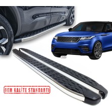 Tunax Range Rover Velar 2017 2024 Araca Özel Blackline Yan Basamak