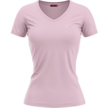 Raru Kadın %100 Pamuk T-Shirt Mulıer Pudra