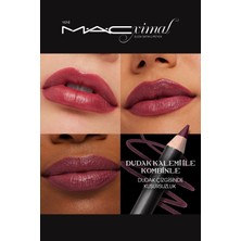 Mac Macximal Sleek Satin Lipstick Ikonik Saten Bitişli Ruj-Brave 3.5gm