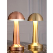 Hero Led HL-5414 Lotus Şarjlı Dekoratif Dokunmatik Masa Lambası 3 Renk Modlu