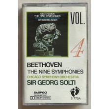 Beethoven-  Vol 4 The Nine Symphonies Kaset (Dönem Foot Print Stüdyo Baskı Kaset)