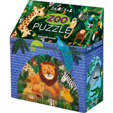 Crocodile Creek Puzzle - 24 Parça - Hayvanat Bahçesi